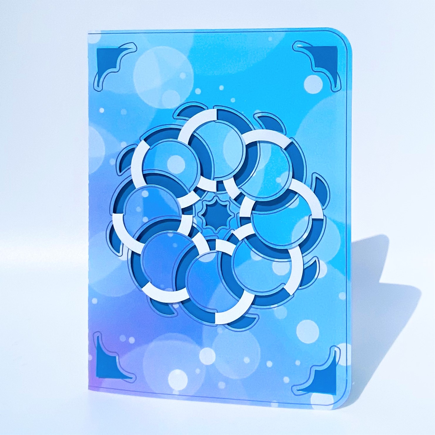 8 circles 
												 card